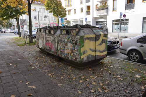 Pintura en la vía pública. Berlín, Germany. 2022